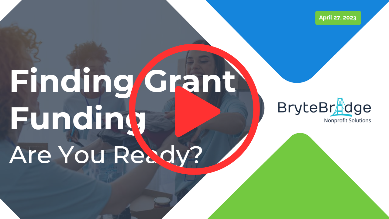 Finding Grant Funding: Are you Ready?
